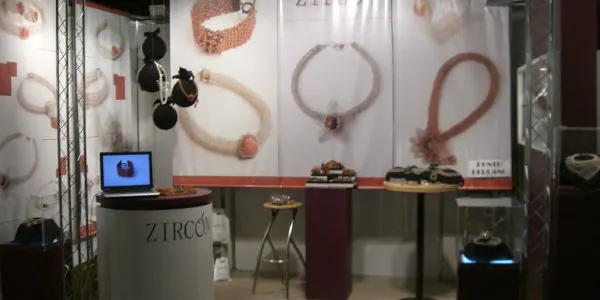 Stand de Adriana Laura Méndez en la Feria Puro Diseño de Buenos Aires, edición 2009