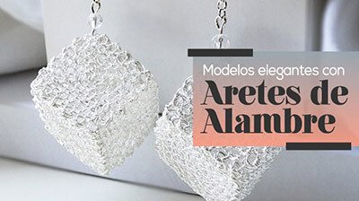 41 Modelos Elegantes y Originales de Aretes con Alambre 2